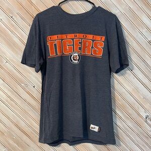 Nike Vintage Detroit Tigers Navy Orange MLB Baseball T-Shirt Short Sleeve Tee